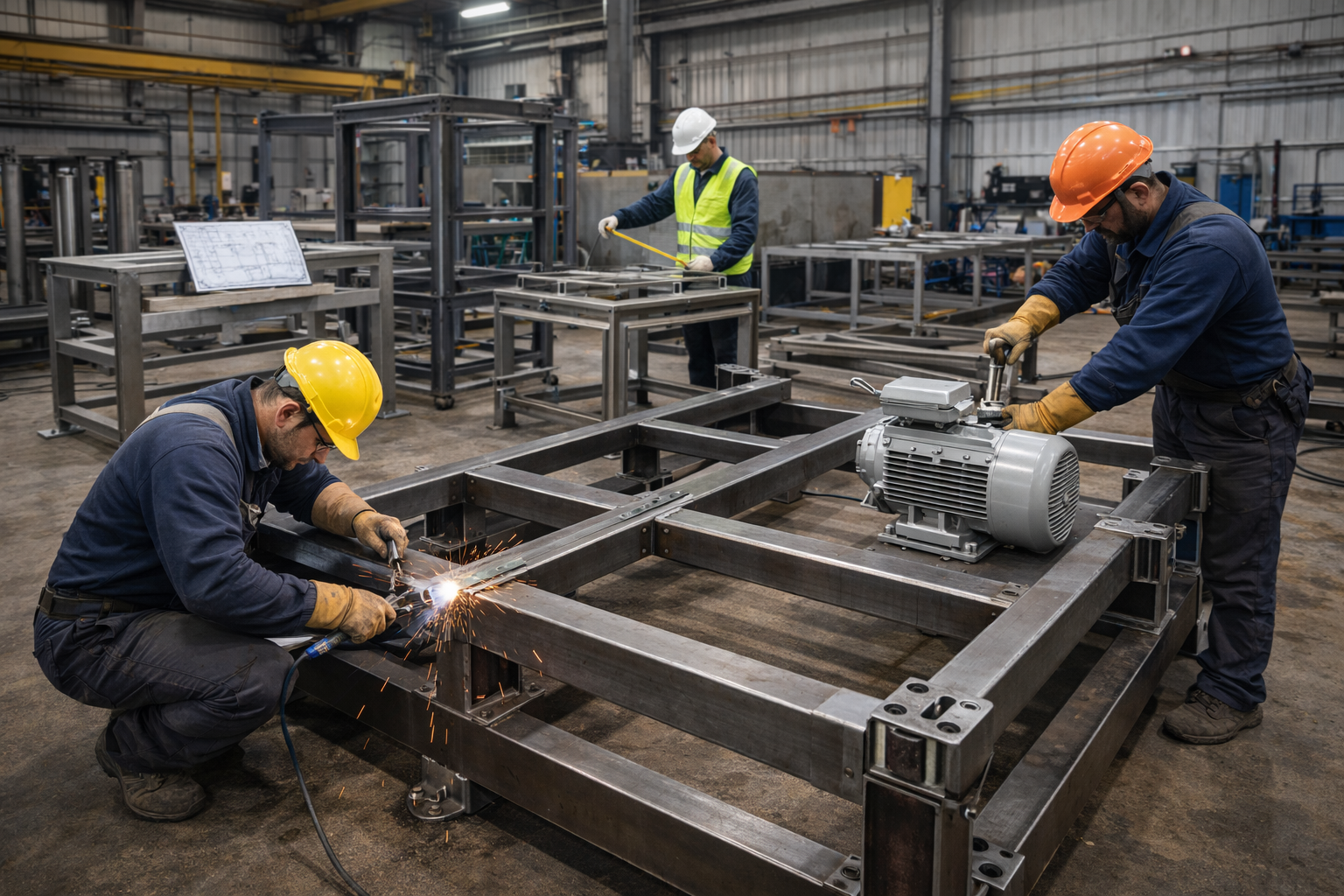 MACHINE BASE, FRAME & CUSTOM JOB WORK