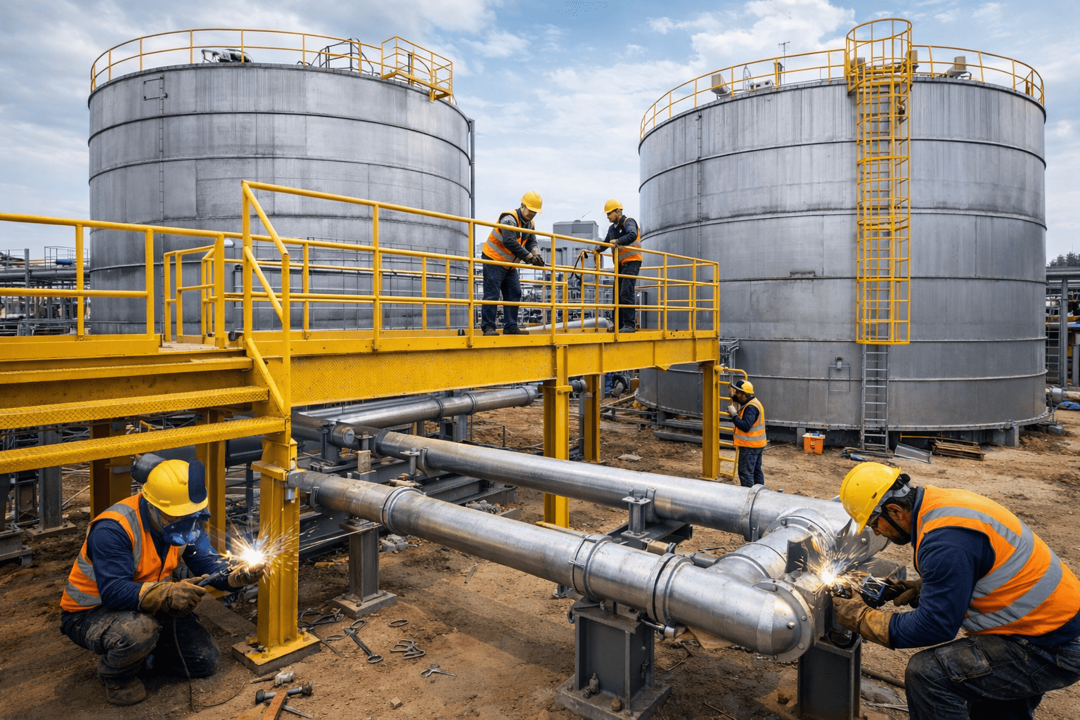 TANK, PLATFORM & ACCESS FABRICATION